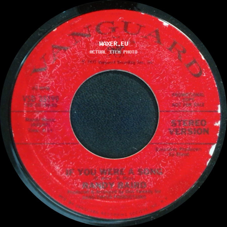 Candy Davis / Randy Sharp - If You Were A Sing / If You Were A Song side A