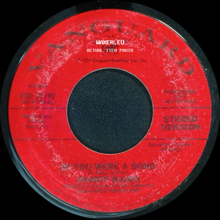 Randy Bishop / Randy Ramos - If You Were A Song / If You Were A Song side A