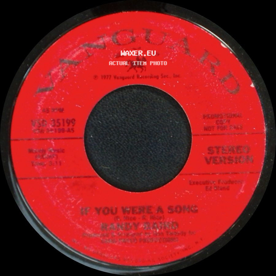 Randy Bishop / Randy Ramos - If You Were A Song / If You Were A Song side B