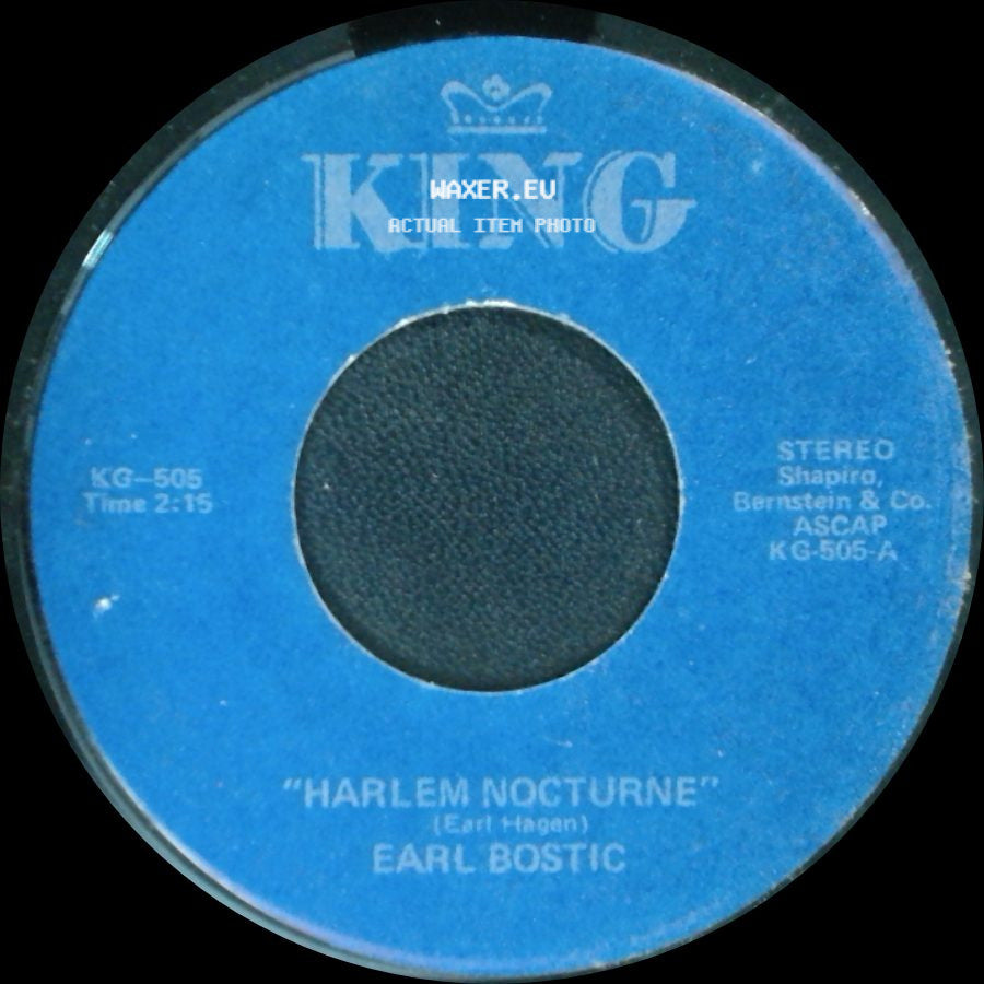 Earl Bostic - September Song / Harlem Nocturne side B
