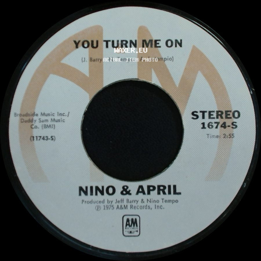 Nino & April - You Turn Me On / Never Had A Lover side A