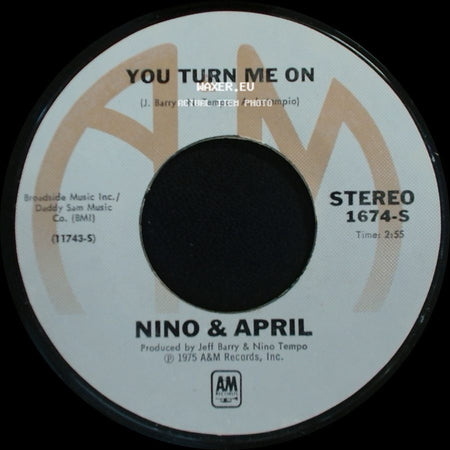 Nino & April - You Turn Me On / Never Had A Lover side A