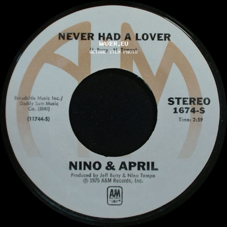 Nino & April - Never Had A Lover / You Turn Me On side A