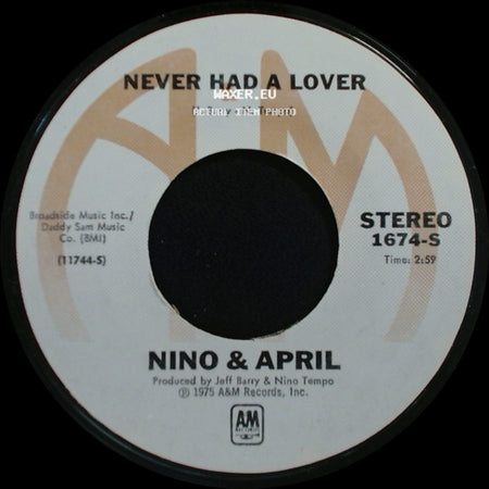 Nino & April - Never Had A Lover / You Turn Me On side A