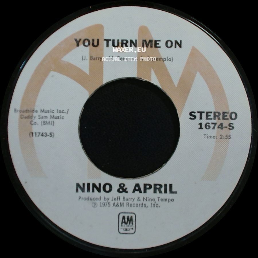 Nino & April - You Turn Me On / Never Had A Lover side A