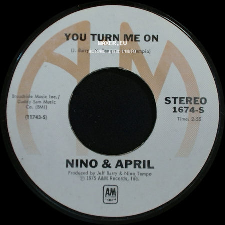 Nino & April - You Turn Me On / Never Had A Lover side A