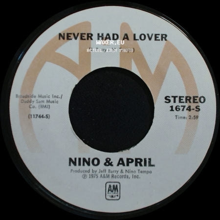 Nino & April - You Turn Me On / Never Had A Lover side B