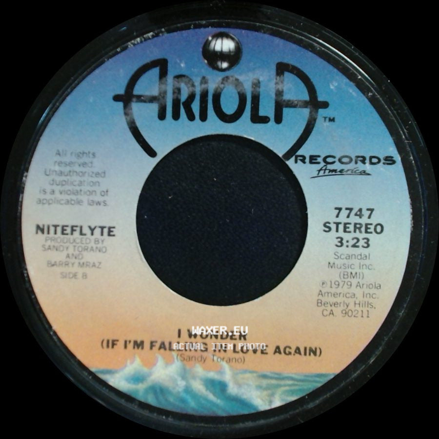 Niteflyte - If You Want It / I Wonder (If I'm Falling In Love Again) side B