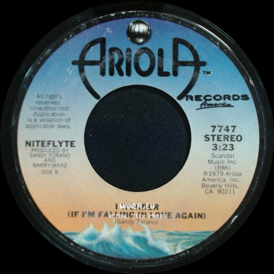 Niteflyte - If You Want It / I Wonder (If I'm Falling In Love Again) side B