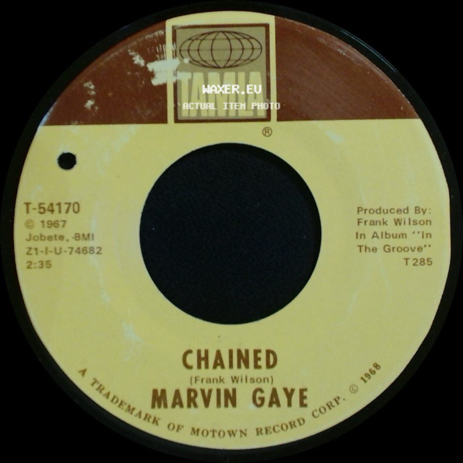 Marvin Gaye - Chained / At Last (I Found A Love) side A