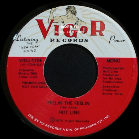 Hot Line - Feelin The Feelin / Feelin The Feelin side B