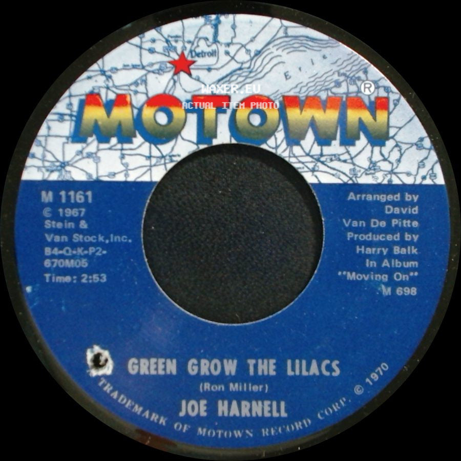 Joe Harnell - Green Grow The Lilacs / My Cherie Amour side A