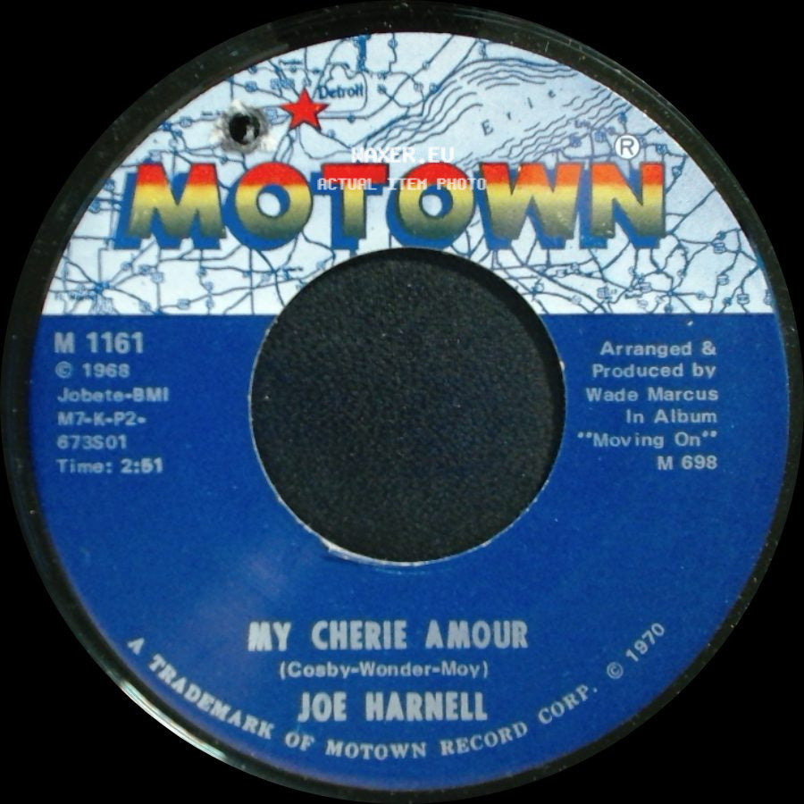 Joe Harnell - Green Grow The Lilacs / My Cherie Amour side B