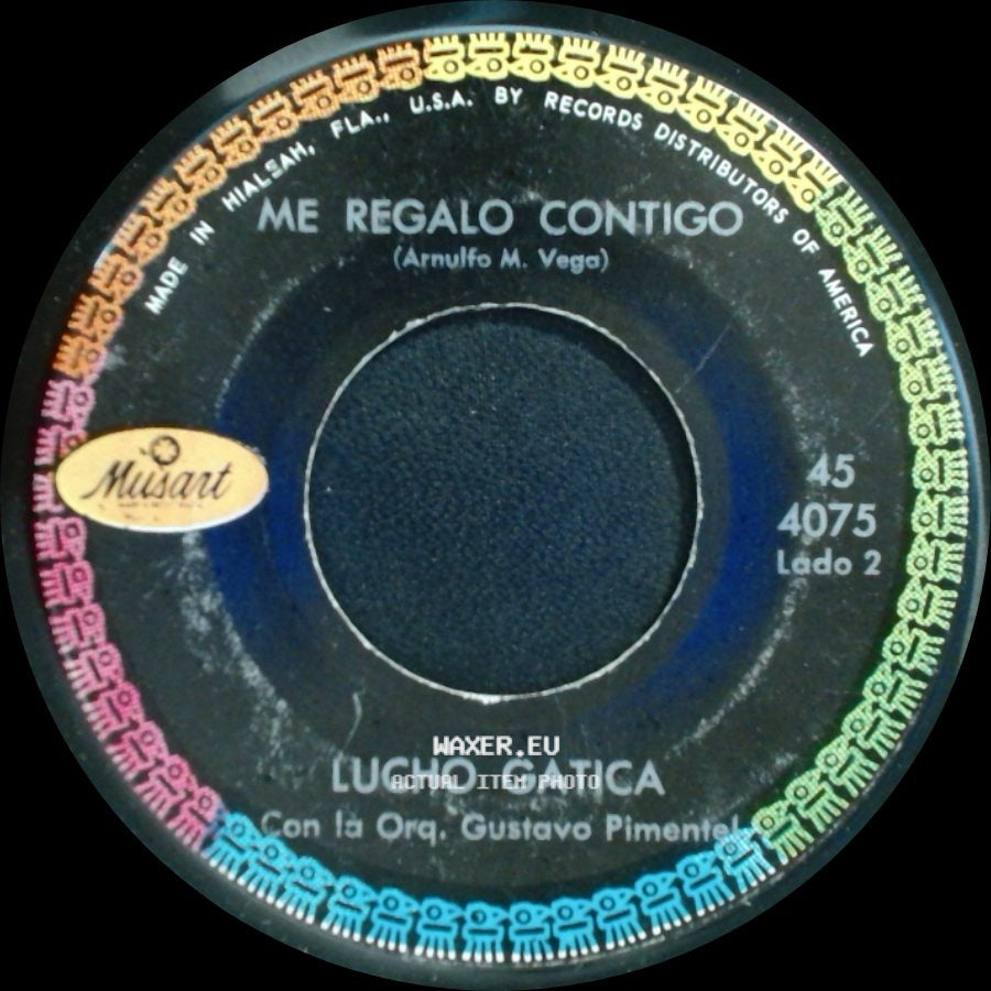 Lucho Gatica - Perdoname Mi Vida / Me Regalo Contigo side B