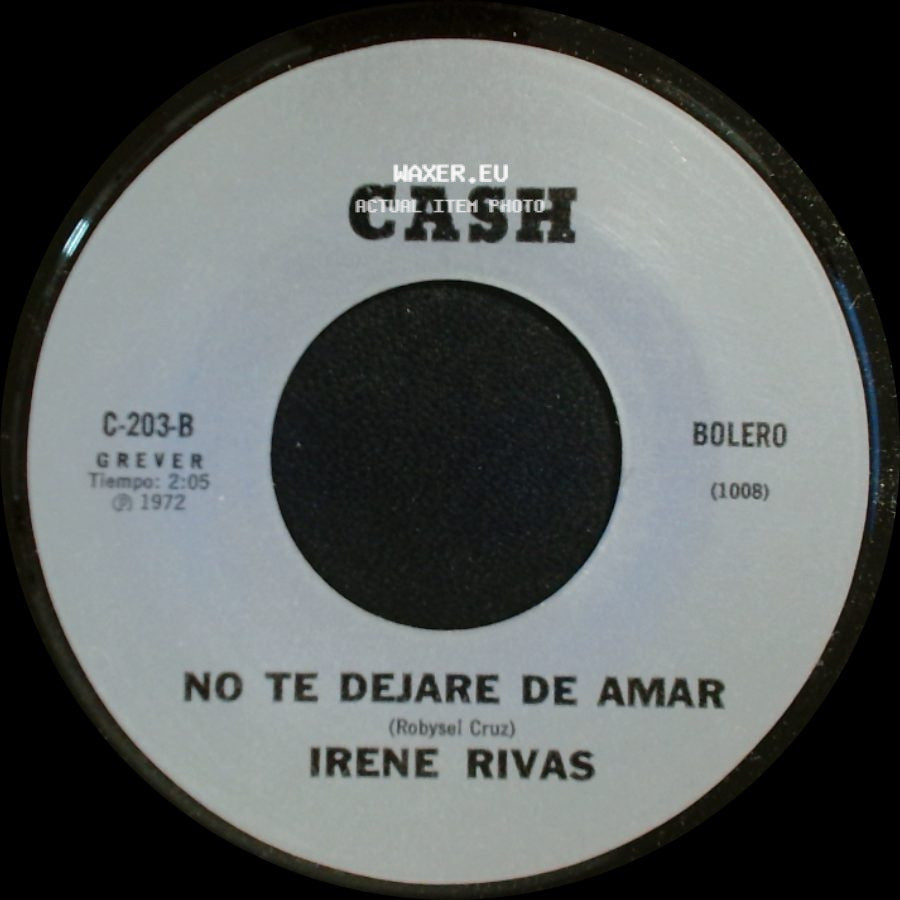 Irene Rivas - No Te Dejare De Amar / Tonto side A