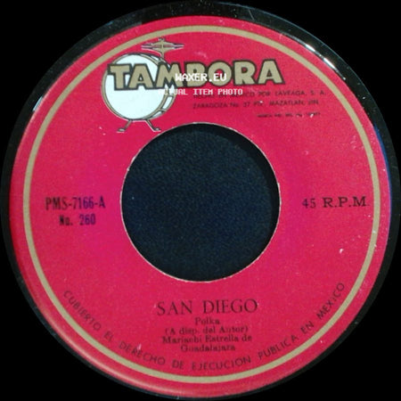 Mariachi Estrella De Guadalajara - Chapala / San Diego side B
