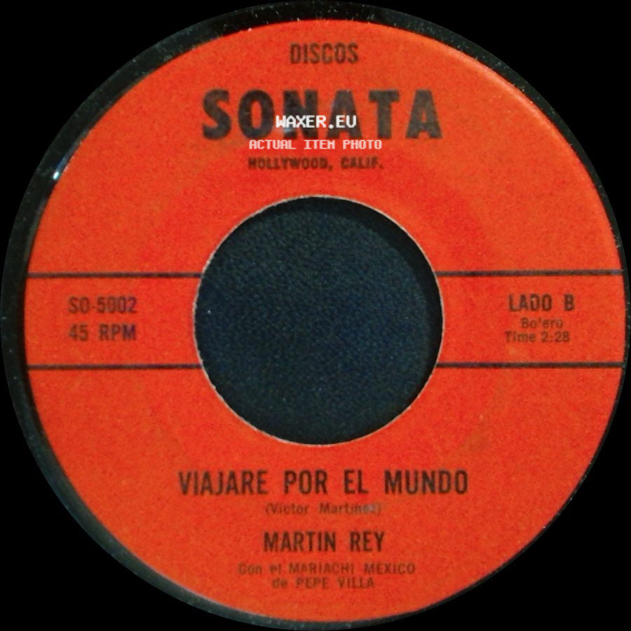 Martin Rey - Ya No Tengas A Buscarme / Viajare Por El Mundo side B