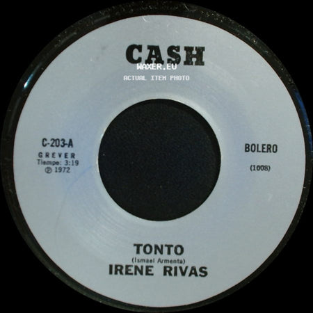 Irene Rivas - Tonto / No Te Dejare De Amar side A