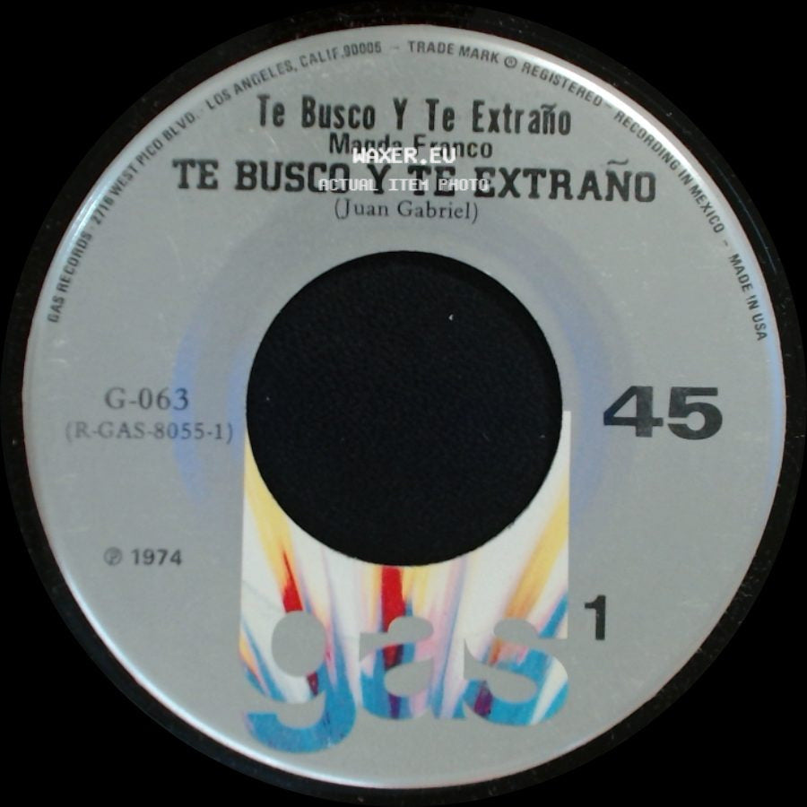 Magda Franco - Te Busco Y Te Extraño / Te Busco Y Te Extraño side A
