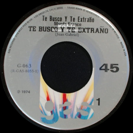 Magda Franco - Te Busco Y Te Extraño / Te Busco Y Te Extraño side B
