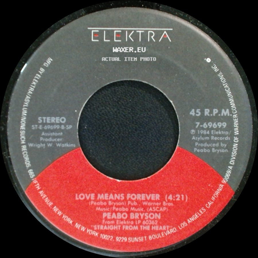 Peabo Bryson - Love Means Forever / Slow Dancin' side A