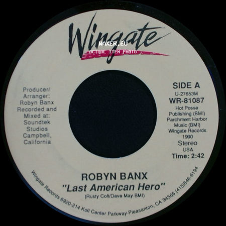 Robyn Banx - Last American Hero / 21 side A