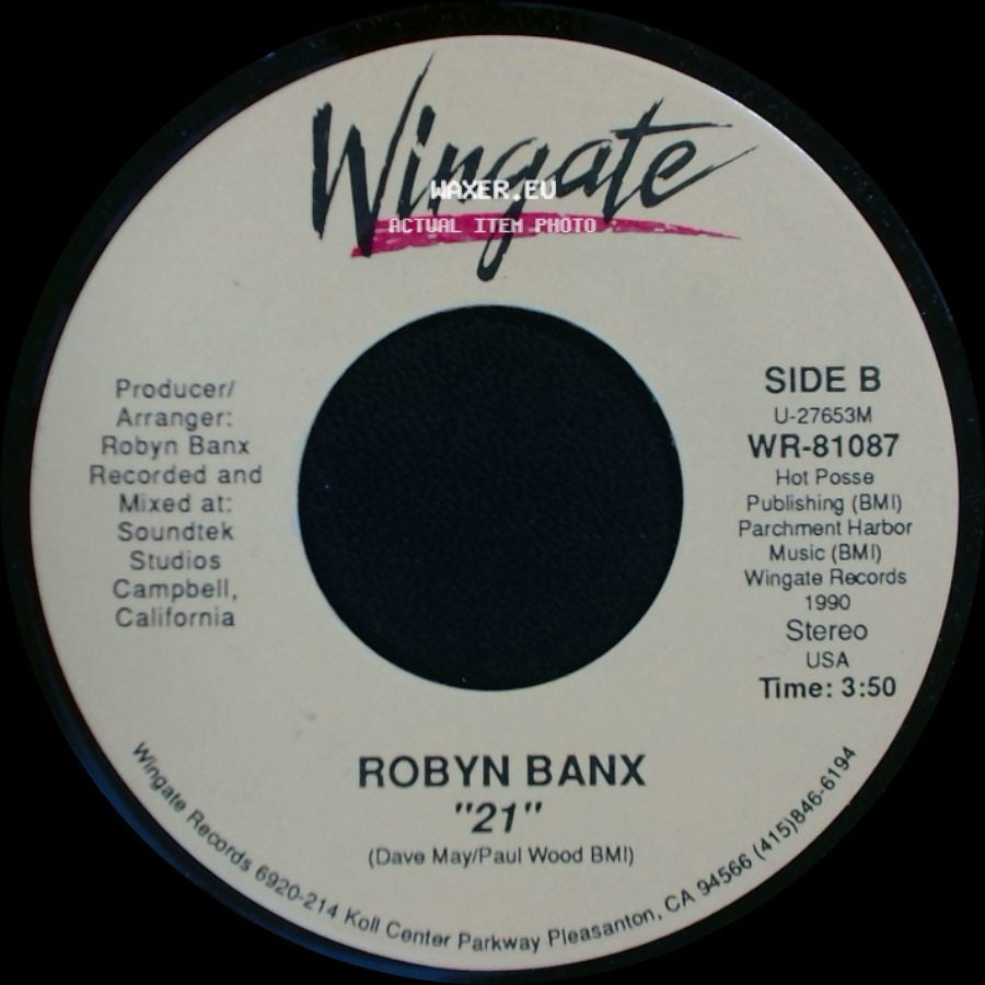 Robyn Banx - Last American Hero / 21 side B