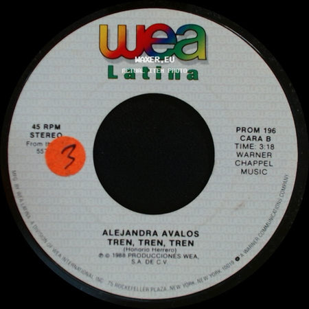 Alejandra Avalos - Tren, Tren, Tren / Tren, Tren, Tren side B