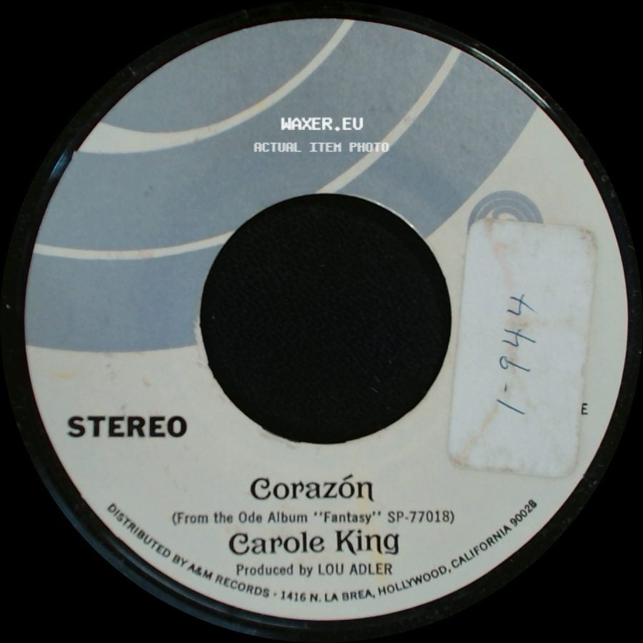 Carole King - Corazón / That's How Things Go Down side A