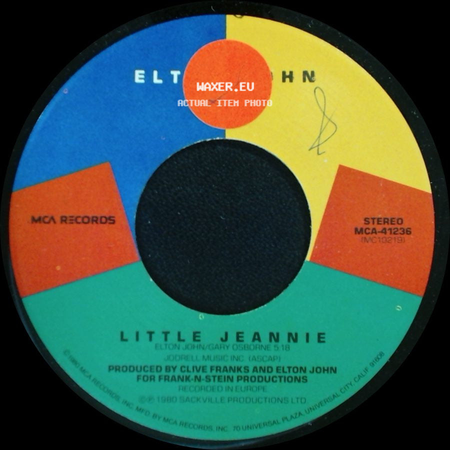 Elton John - Little Jeannie / Conquer The Sun side A
