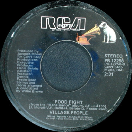Village People - Food Fight / 5 O'clock In The Morning side A
