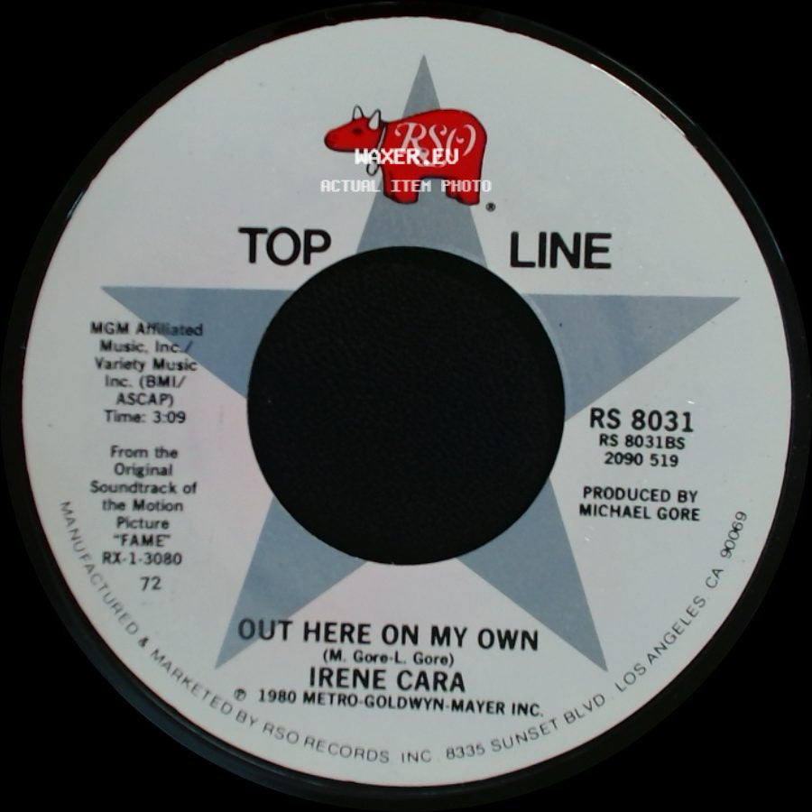 Irene Cara - Fame / Out Here On My Own side B