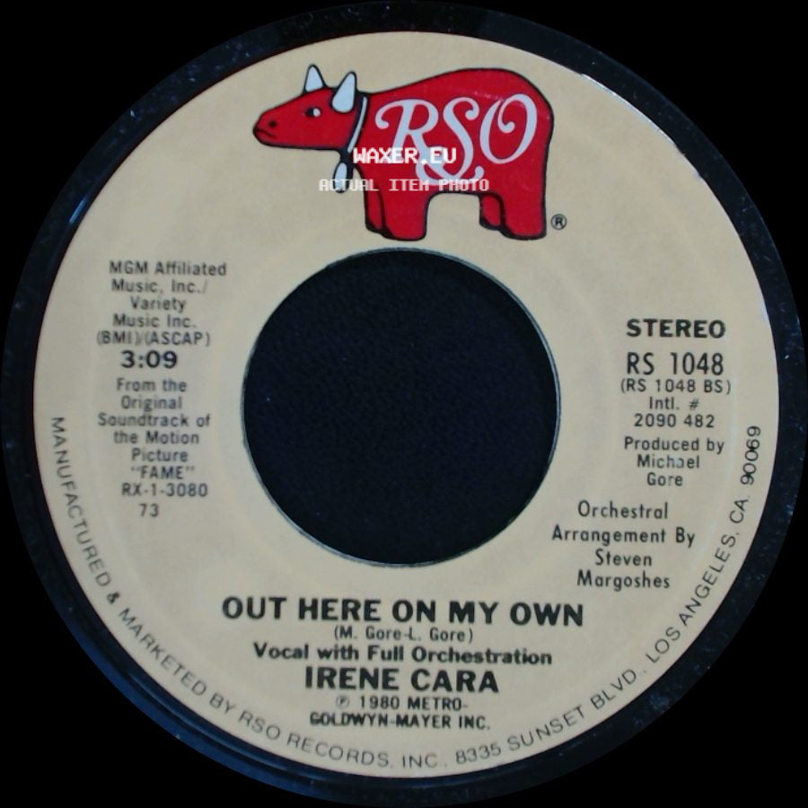 Irene Cara - Out Here On My Own / Out Here On My Own side A