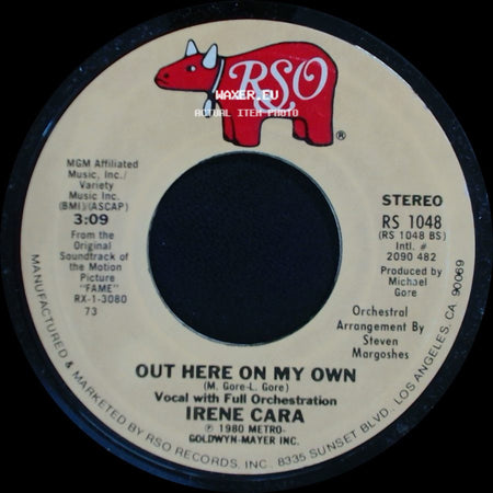 Irene Cara - Out Here On My Own / Out Here On My Own side A