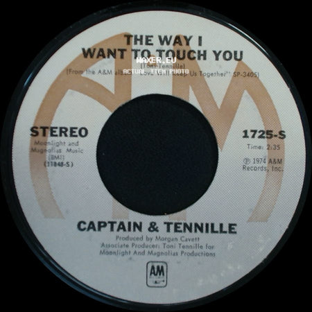 Captain & Tennille - The Way I Want To Touch You / Broddy Bounce side A