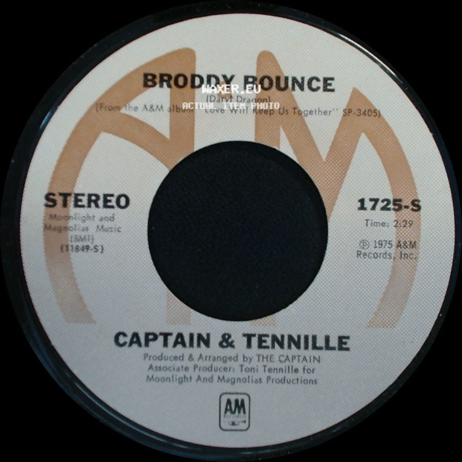 Captain & Tennille - The Way I Want To Touch You / Broddy Bounce side B