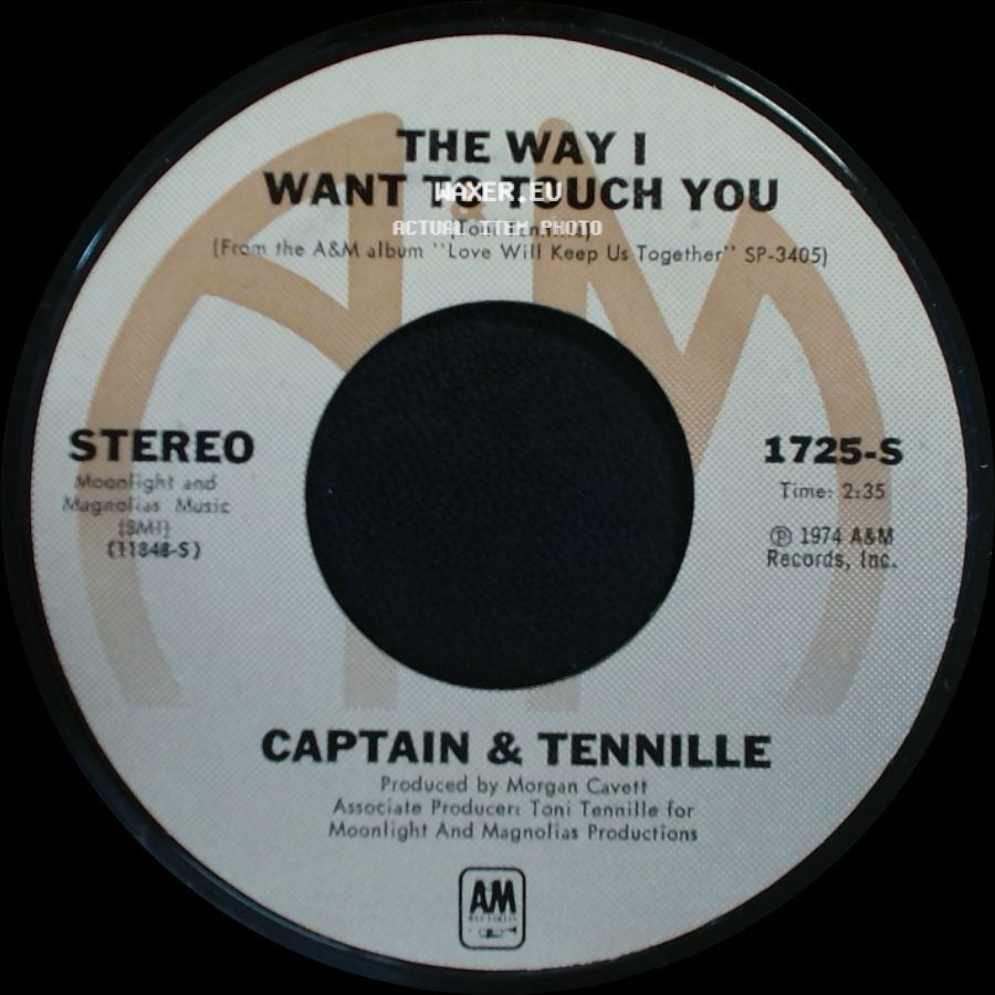 Captain & Tennille - Broddy Bounce / The Way I Want To Touch You side B