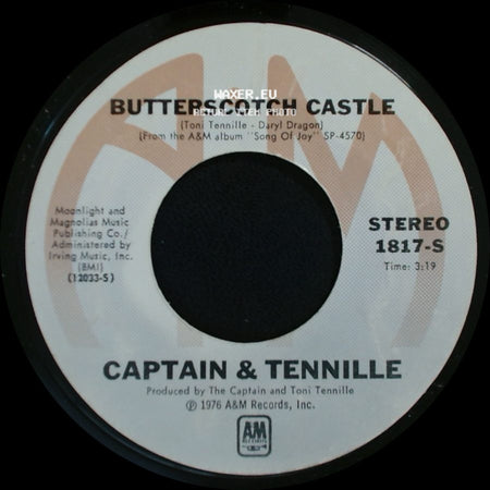 Captain & Tennille - Butterscotch Castle / Shop Around side A