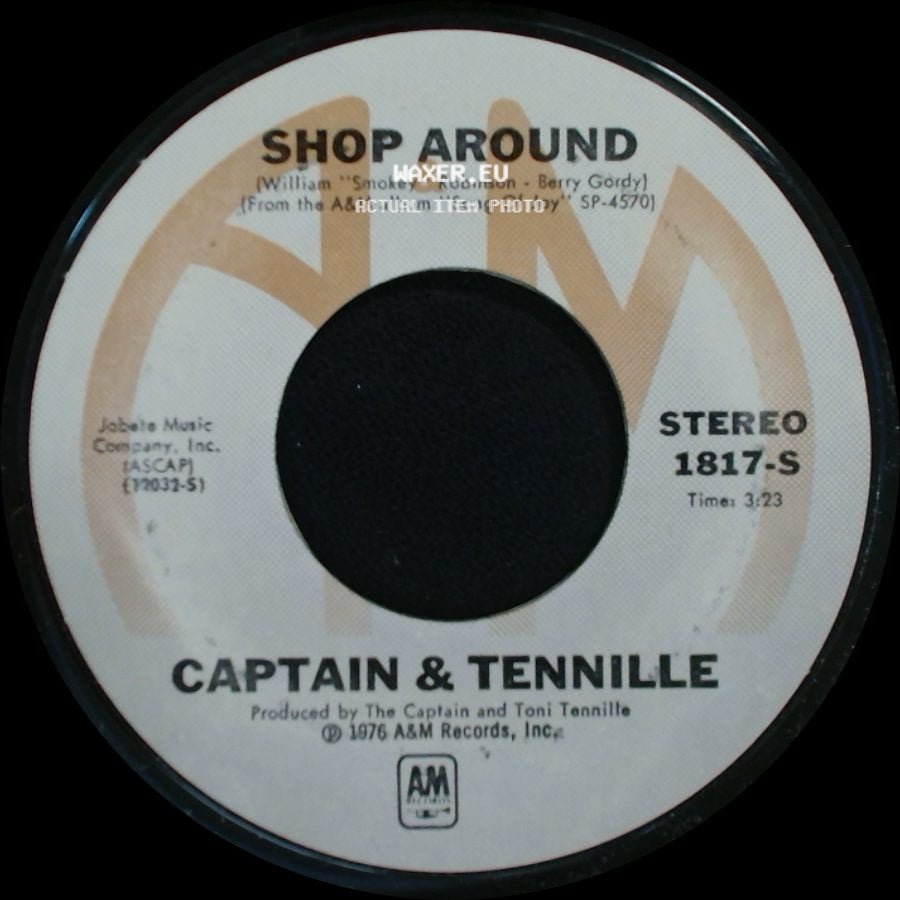 Captain & Tennille - Shop Around / Butterscotch Castle side A