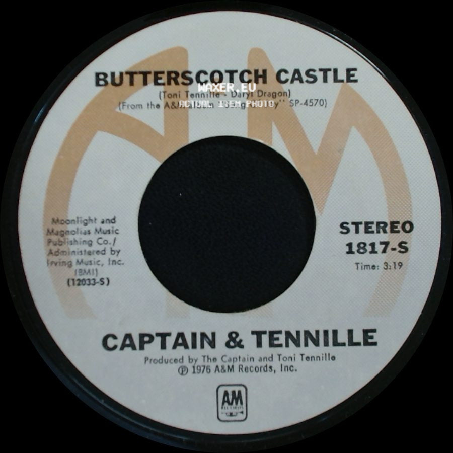Captain & Tennille - Shop Around / Butterscotch Castle side B