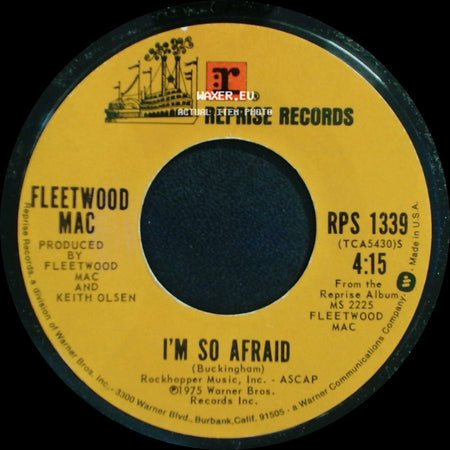 Fleetwood Mac - Over My Head / I'm So Afraid side B