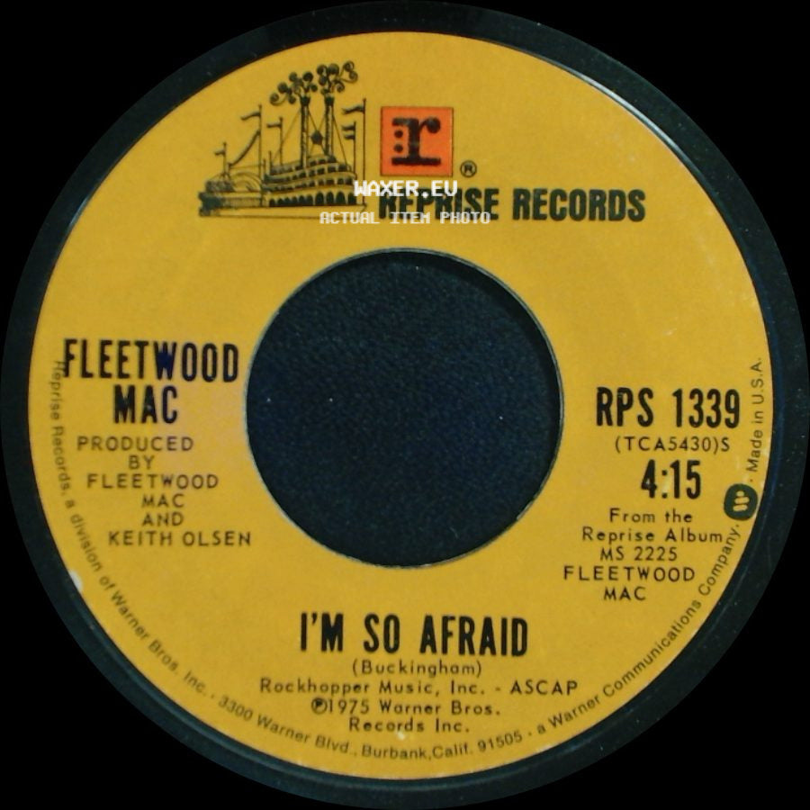 Fleetwood Mac - I'm So Afraid / Over My Head side A