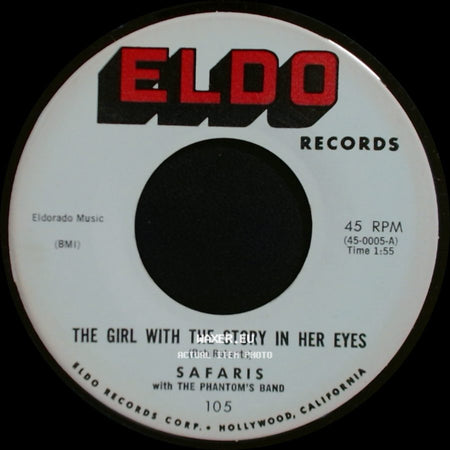 Safaris With The Phantom's Band - The Girl With The Story In Her Eyes / Summer Nights side A
