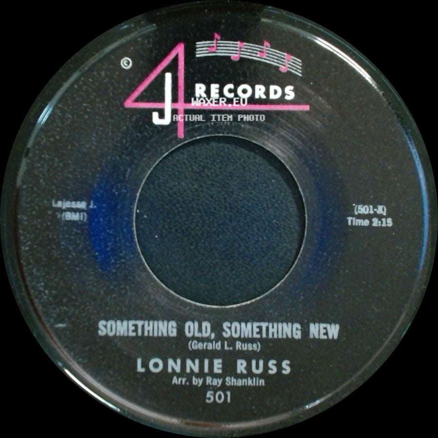 Lonnie Russ - My Wife Cant Cook / Something Old, Something New side B