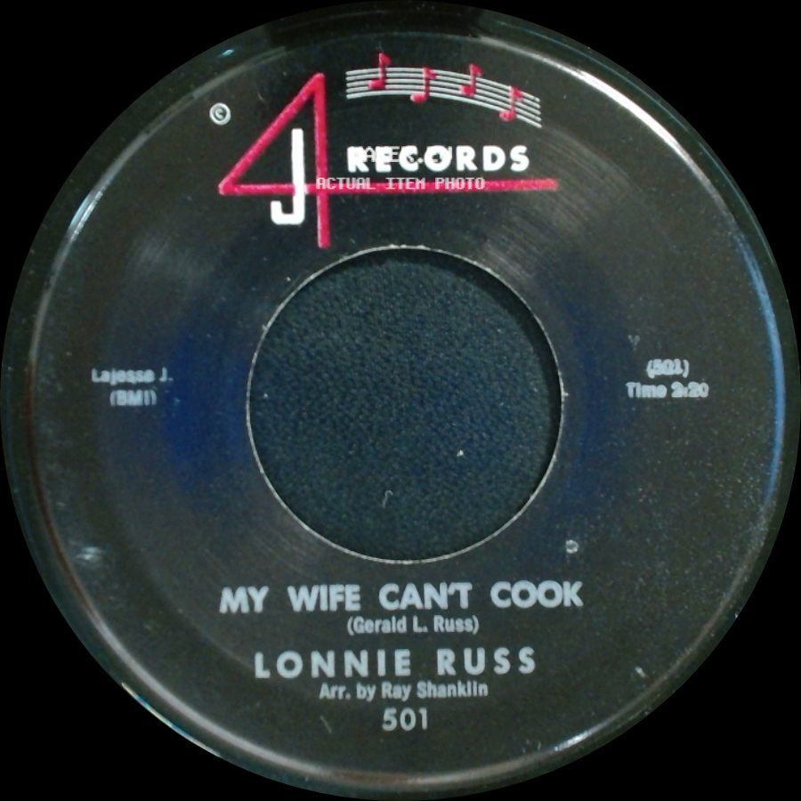 Lonnie Russ - Something Old, Something New / My Wife Can't Cook side B