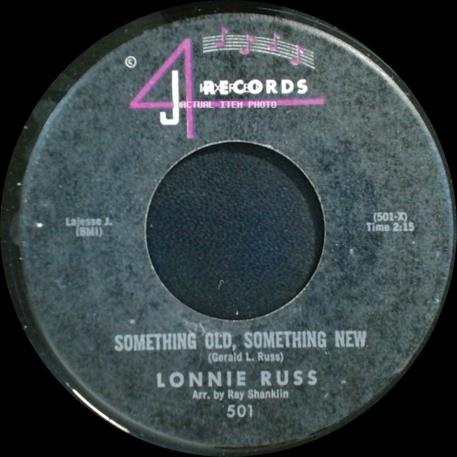 Lonnie Russ - Something Old, Something New / My Wife Can't Cook side A