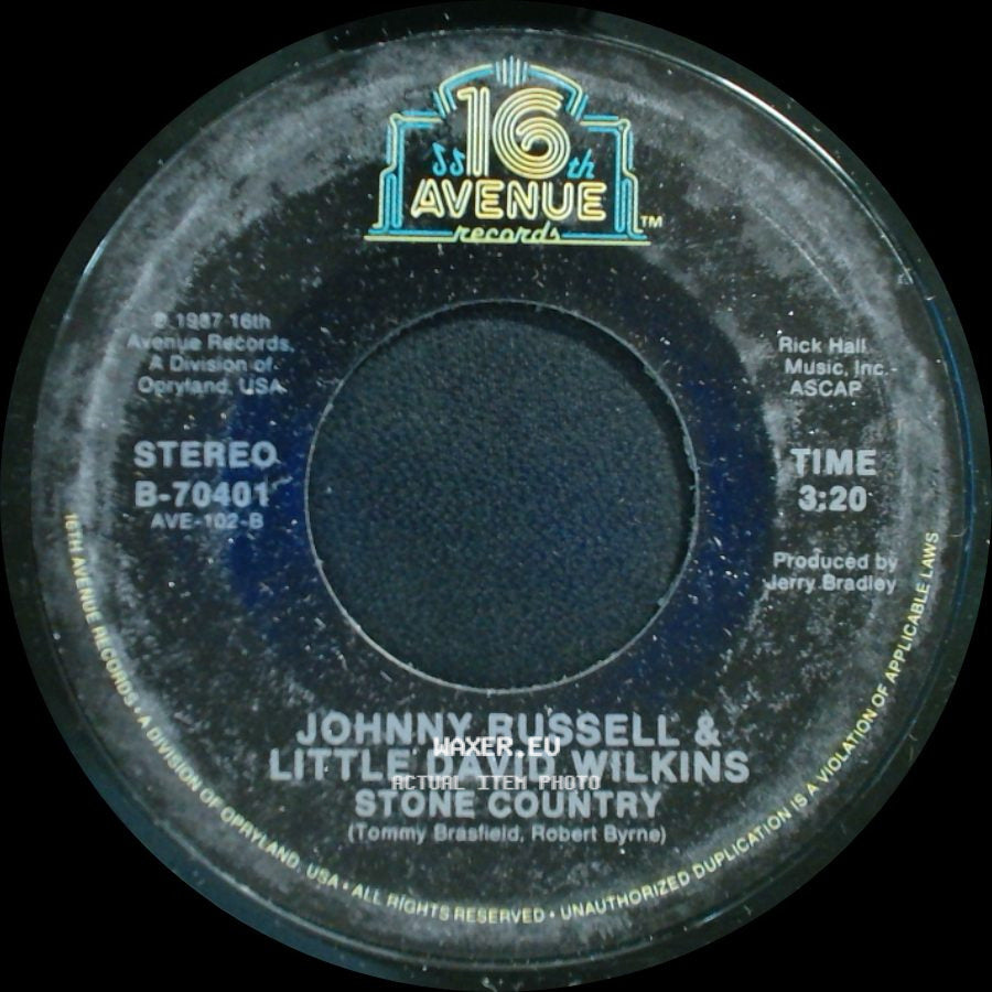 Johnny Russell & Little David Wilkins - Stone Country / Butterbeans side A