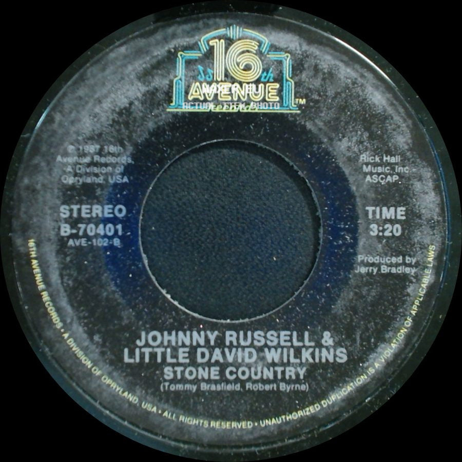 Johnny Russell & Little David Wilkins - Stone Country / Butterbeans side A