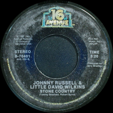 Johnny Russell & Little David Wilkins - Stone Country / Butterbeans side A