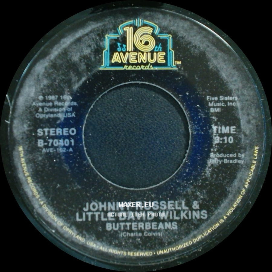 Johnny Russell & Little David Wilkins - Stone Country / Butterbeans side B